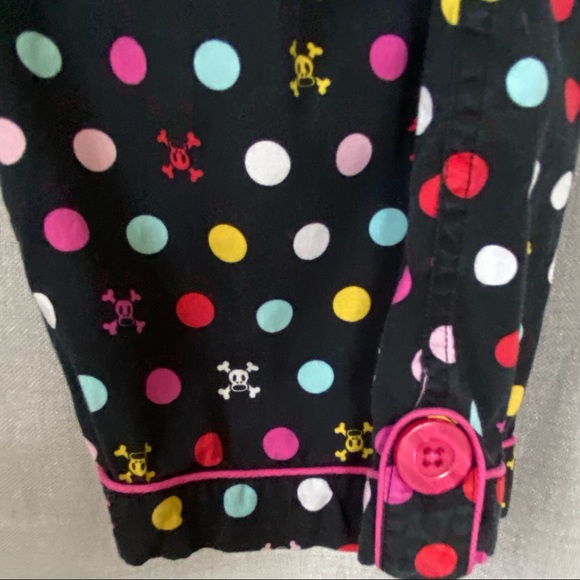 Sock Monkey Paul Frank Skeleton PJs Small Cotton - Picture 11 of 14